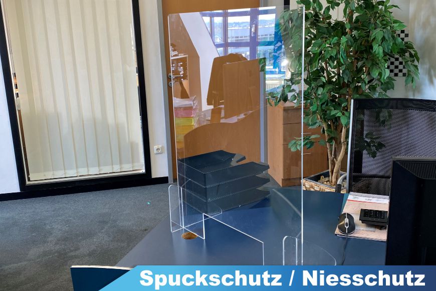 Spuckschutz Plexiglas