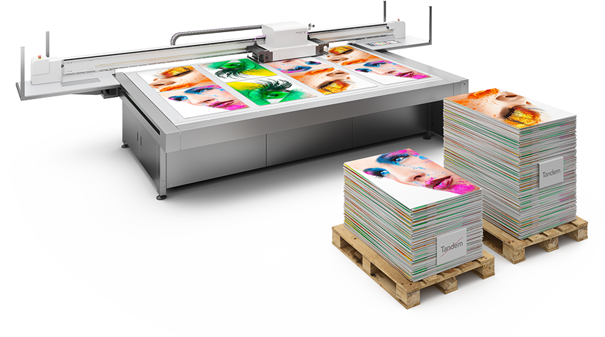 Digital UV-Direktdruckmaschine und Werbeschilder